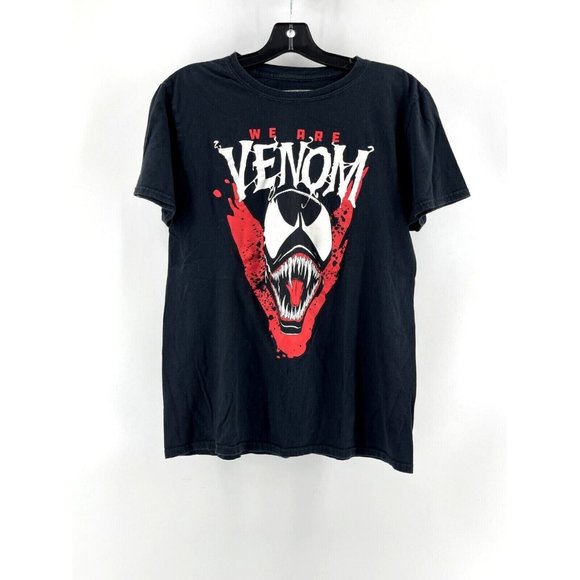Marvel Comics Other - Marvel Comics Men's Venom Graphic Tee T Shirt Black Superhero Size Medium